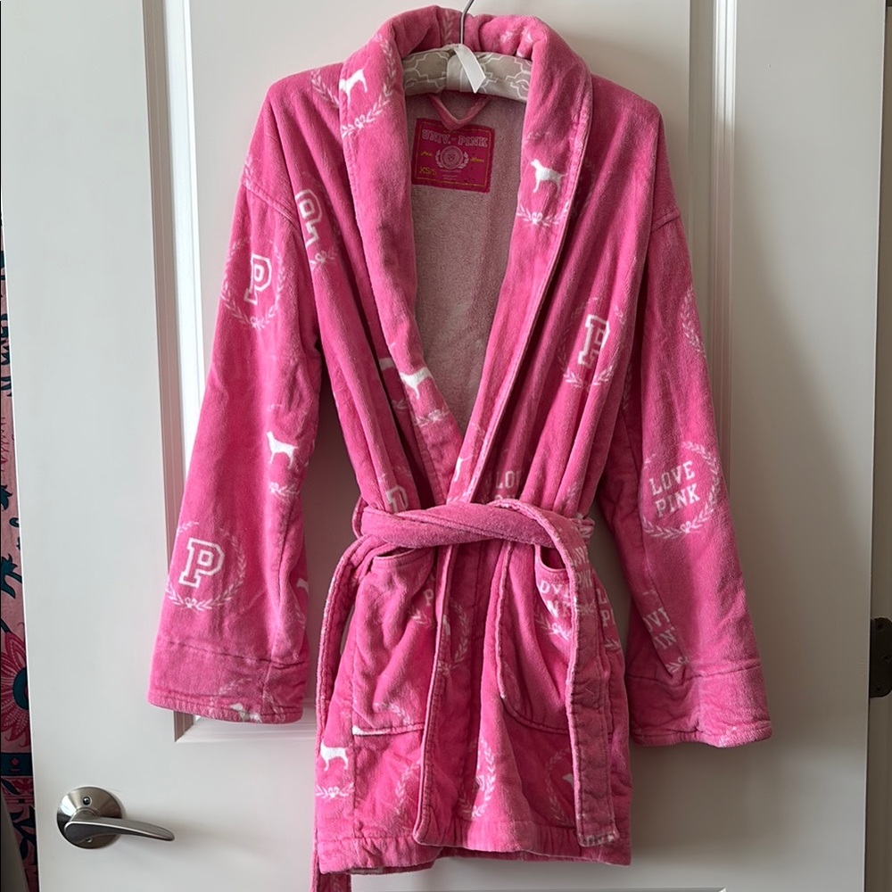 Pink Victoria's Secret Robe